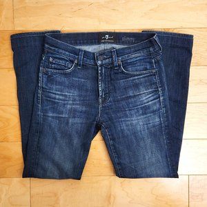 👖 7 For All Mankind Luxe Bloomingdale Performance Slimmy Denim Jeans sz 29